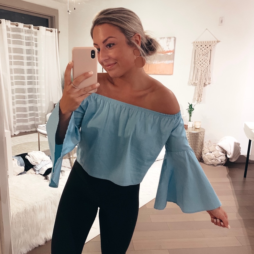 Off the shoulder top